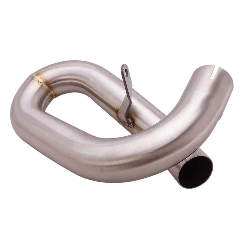 For Honda CB600F 2007-2013 Motorcycle Exhaust Mid Connect Tube Middle Link Pipe Stainless Steel - Image 2