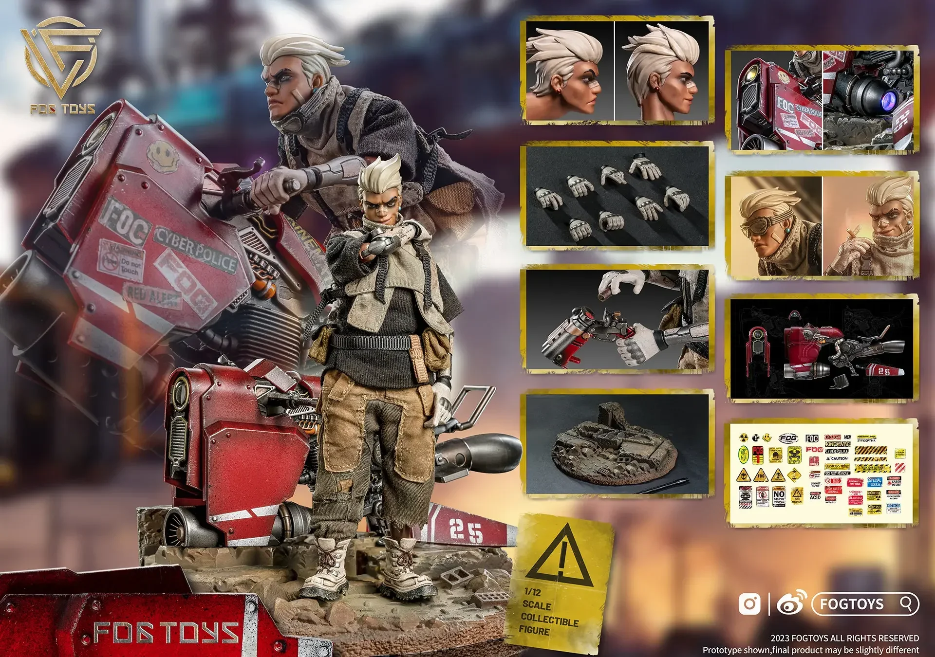 In Stock Fogtoys No.ea01 1/12 Fantasy 26 Series Small A