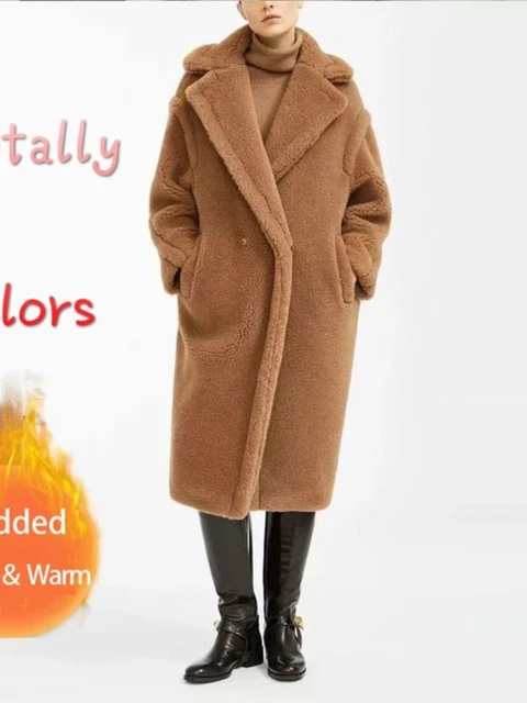 Stay Warm and Stylish in a Teddy-Bear Coat This Winter