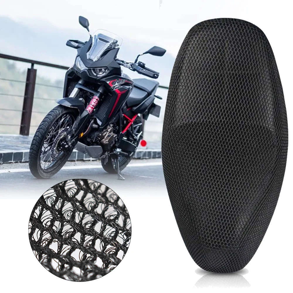 Motorcycle Seat Cover Anti slip Waterproof 3D Mesh breathable For Honda
