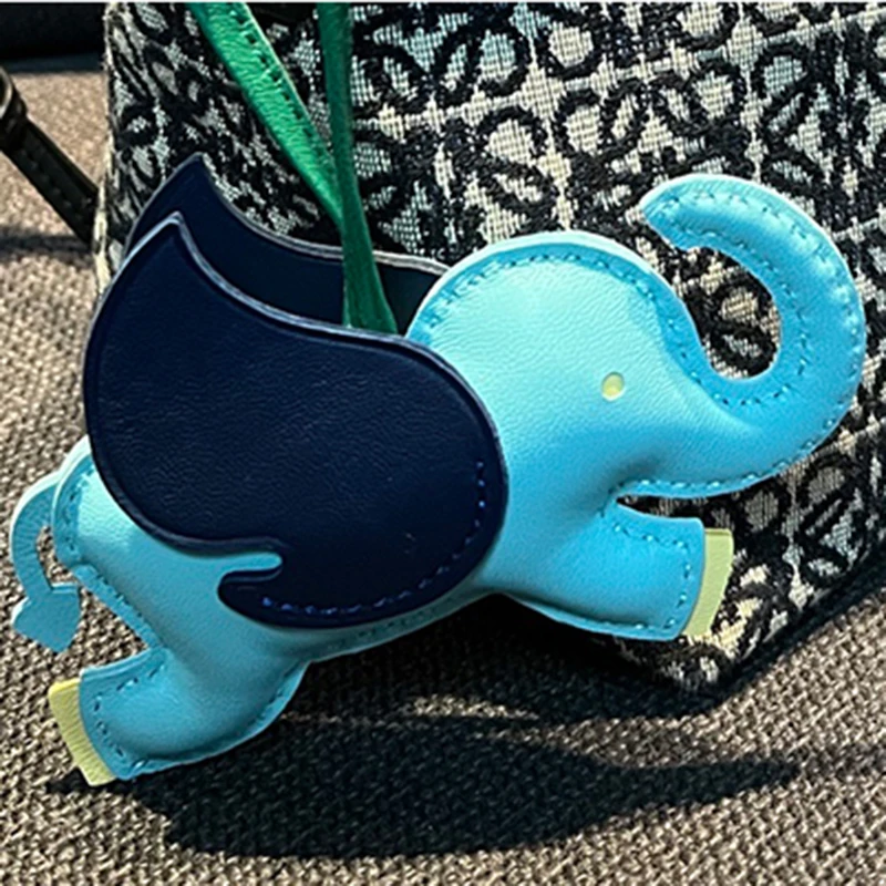 Acrylic Sewing Pattern of Elephants, Hanging Pendent Template, DIY Leathercrafts Template, 11.5*9.7cm