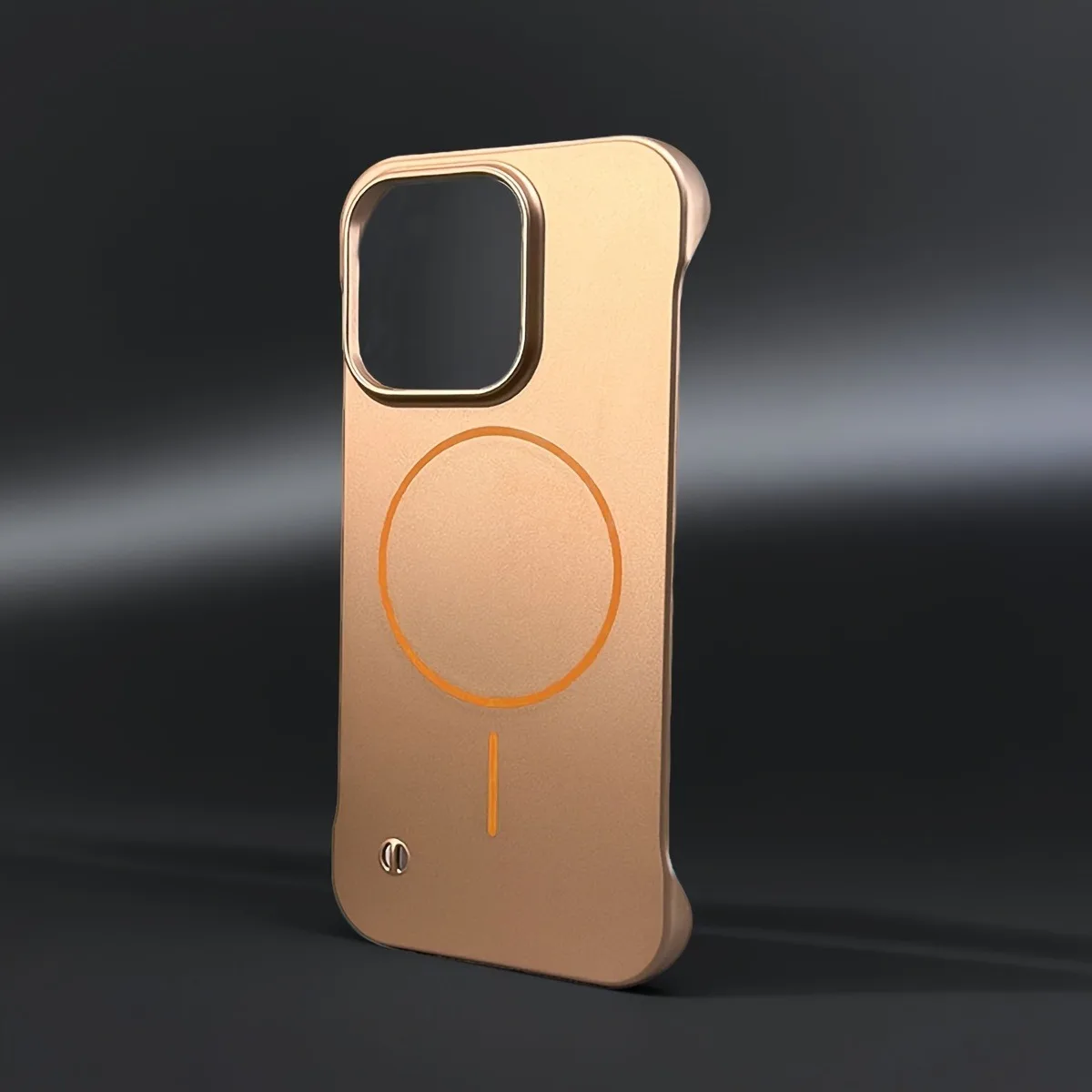Frameless Magnetic Phone Case with Heat Dissipation & Wireless Charging Compatibility