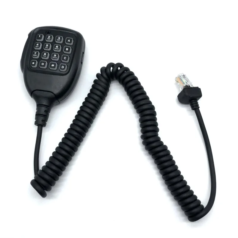 ICOM HM-154T Handheld Speaker DTMF PTT Mic Microphone for ID-800H ID-E800 ID-880H ID-E880 IC-2725E IC-2100H IC-2820H Car Radio