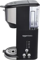 Dual Brew Single Serve Capsule Coffee Maker, 14 oz, Black and SS, 5.98"D x 9.44"W x 14.17"H | USA | NEW 1