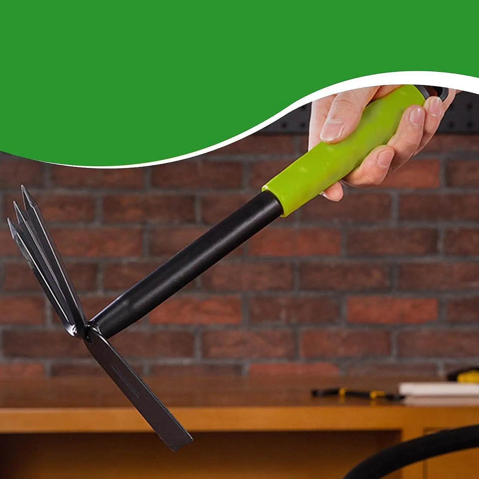 Hoe and Cultivator 2 in 1 Heavy Duty Garden Rake 3 Claw Tiller Garden Tool for Loosening Soil Yard Tilling Cultivating Digging Hoe and Cultivator 2 in 1 Heavy Duty Garden Rake 3 Claw Tiller Garden Tool for Loosening Soil Yard Tilling Cultivating Digging