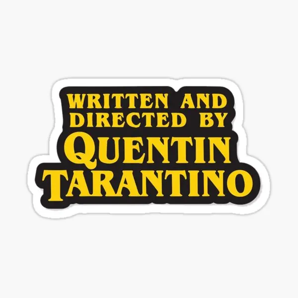 

5 шт. наклеек для настенного принта Tarantino, милый фон для ноутбука, бутылки для воды, Декор, бампер, Забавный мультяшный