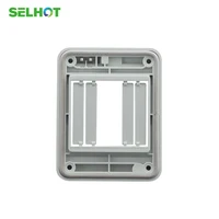 ฝาครอบหน้าต่างกันน้ำแบบใส SELHOT SHW รุ่นใหม่ พร้อมตัวล็อค ป้องกันฝนระดับ IP67 สำหรับเบรกเกอร์ไฟฟ้า มองเห็นได้ชัดเจน 5