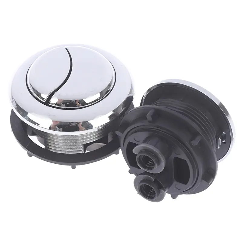 1PC Dual Flush Wc Tank Taste Runde Form Wc Push Dual Flush Tasten Bad Zubehör 70mm/57mm/47mm – Detail 9