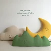 Korean Ins Baby Comfort Plush Toy Baby Sleeping Companion Doll Artifact Children's Room Pillow Photo Decoration Bedside Cushion 1