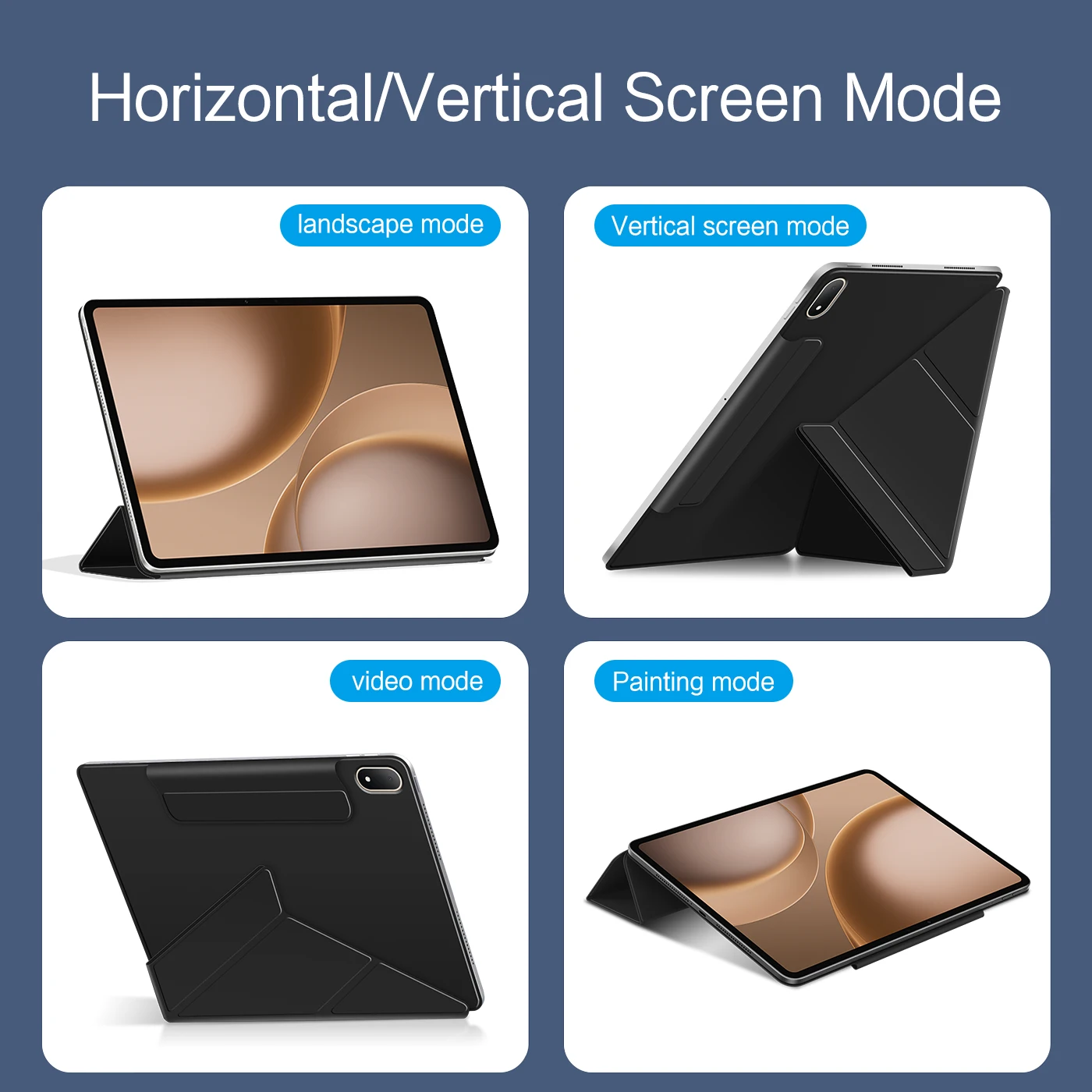 Ultra Thin Multi-Folding Magnetic Tablet Smart Cover