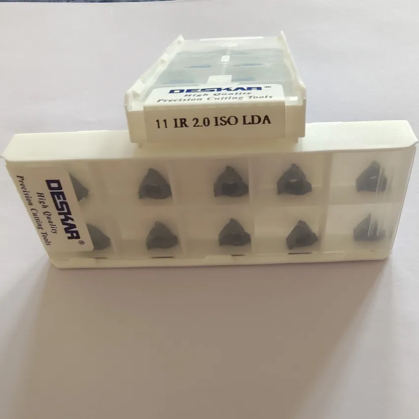 

11IR 0.5ISO 11IR 1.0ISO 11IR 1.25ISO 11IR 1.5ISO 11IR 1.75ISO 11IR 2.0ISO 11IR 2.5ISO LDA DESKAR Tool CNC blade Carbide Inserts