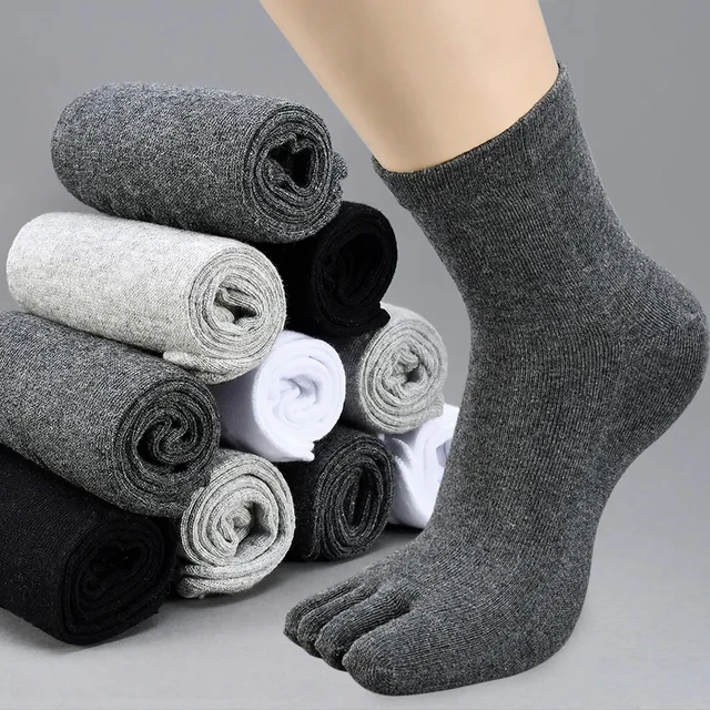 Textured Crew Socks, Solid Color Sporty Mid Tube Socks, Comfort