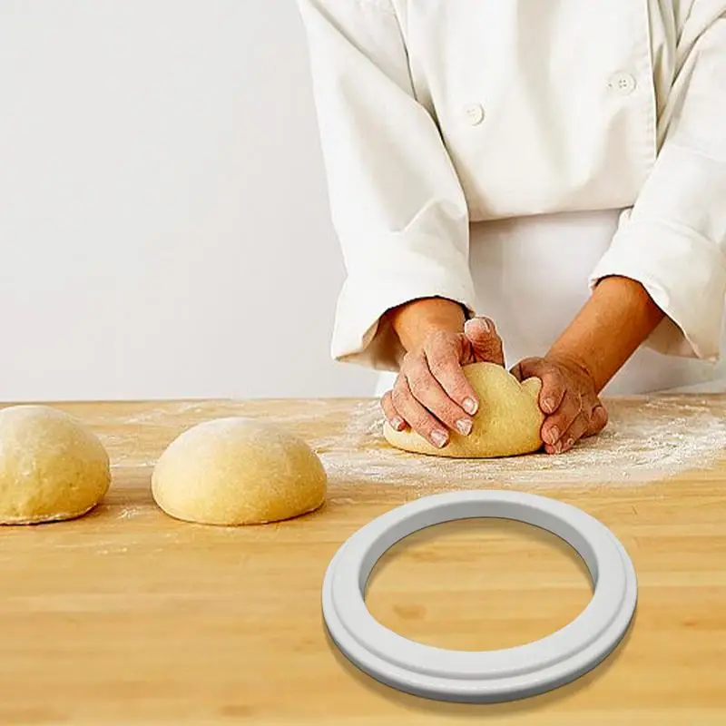 High-quality PC Pizza Round Ring For Add Sauce Spice Seasoning Baking Pan Ring Pizza Fruit Pie Circle DIY Dessert Decor Tool