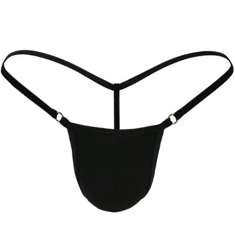 Men Sexy G-String Thong Stretchy Breathing Pouch T-Back Jockstrap Underwear Man's Underwear Thong Bikini Panties Erotic Lingerie