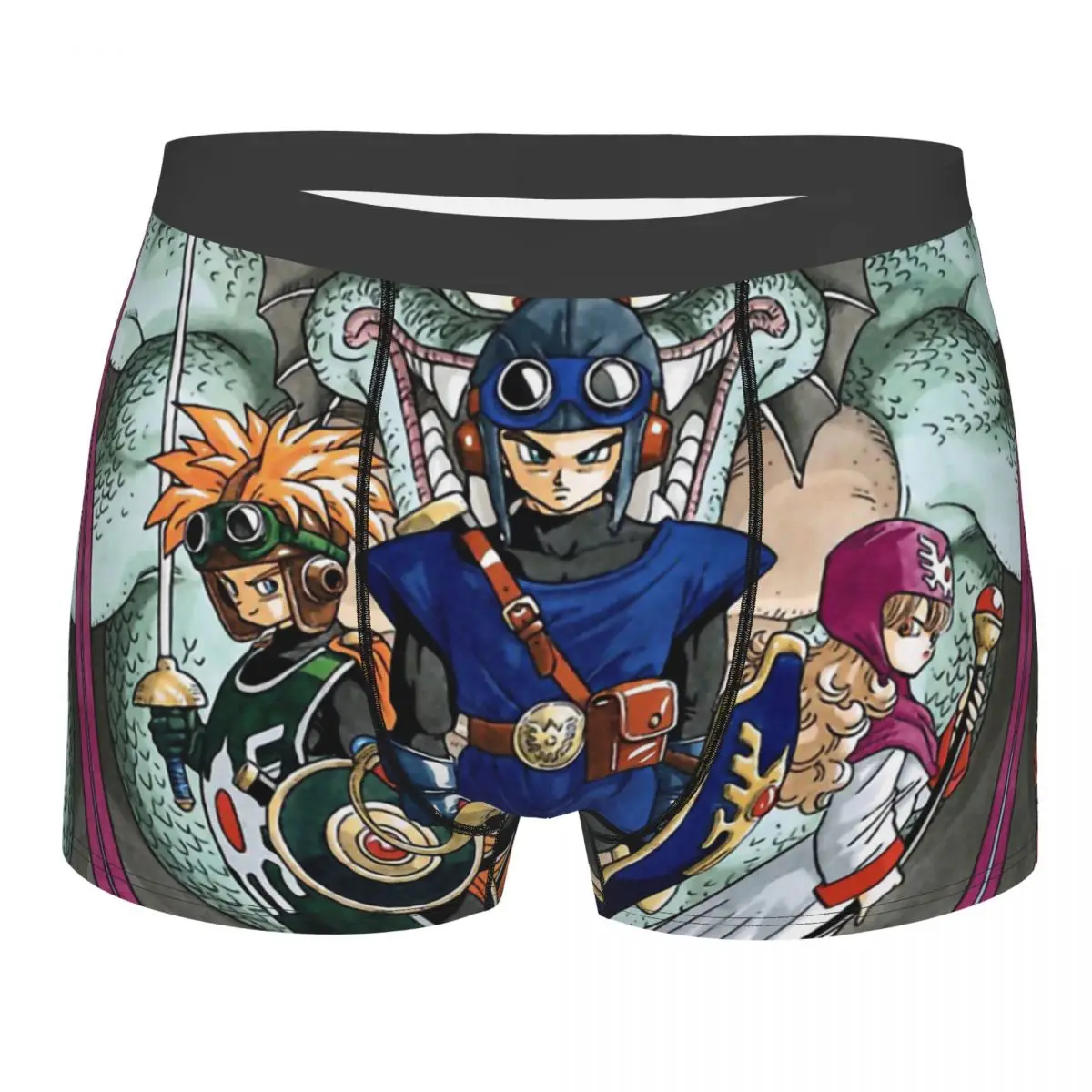 Dragon Quest Dragonlord Hero Game Dq Mutande Mutandine Di Cotone Intimo Da Uomo Stampa Pantaloncini Boxer Slip