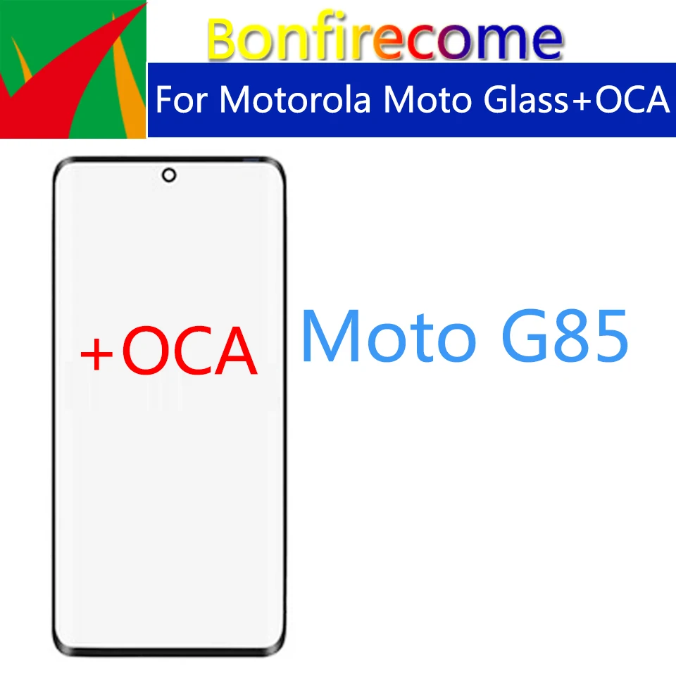 New Replacement For Motorola Moto G85 XT2427-3 Touch Screen Front Outer Glass Panel Lens With OCA Glue
