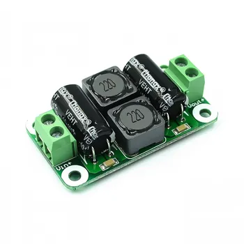 0-50V 4A DC scheda filtro alimentatore classe D amplificatore di potenza scheda di soppressione delle interferenze auto EMI pannello di controllo industriale a