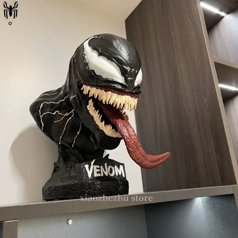

Коллекция Marvel, смертоносный хранитель, Веном 1/1, модель на половину тела, серия бойфренда на день рождения, настольное украшение, Подарочные игрушки