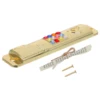Metal Mezuzah Scroll Ornament Religious Judaica Door Scroll Jewish Mezuza Holy Plaque Retro Ornament 2