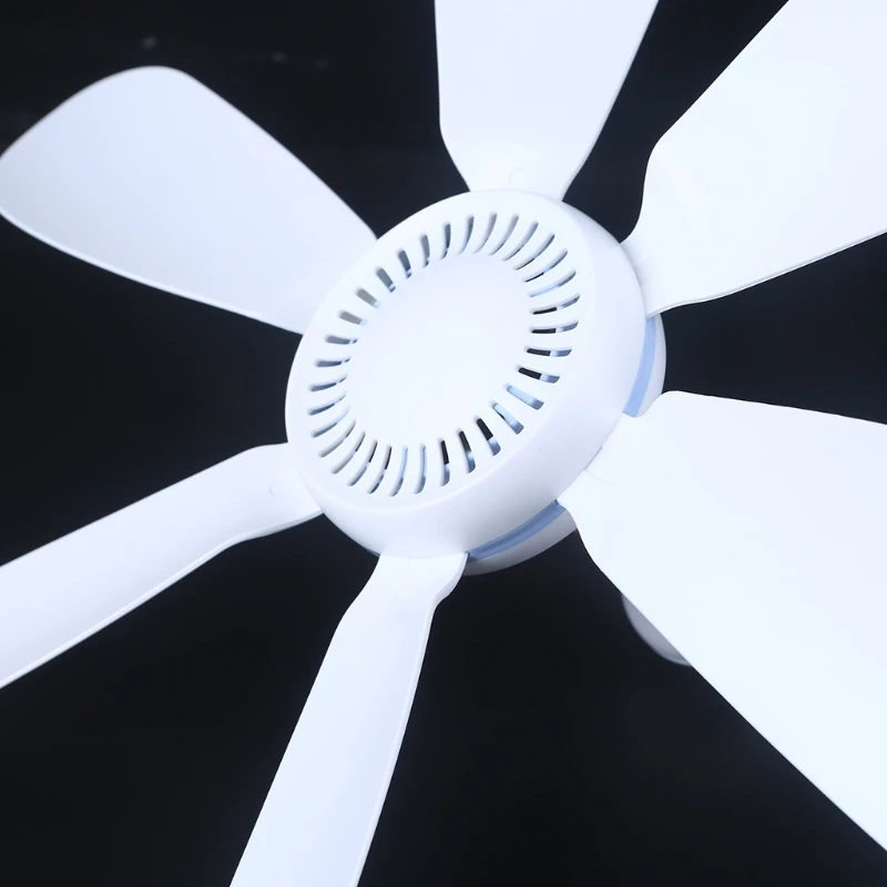 220V 20W 6잎 16.5인치 천장 선풍기 기숙사 침대 팬(1.8m 케이블 스위치 포함)