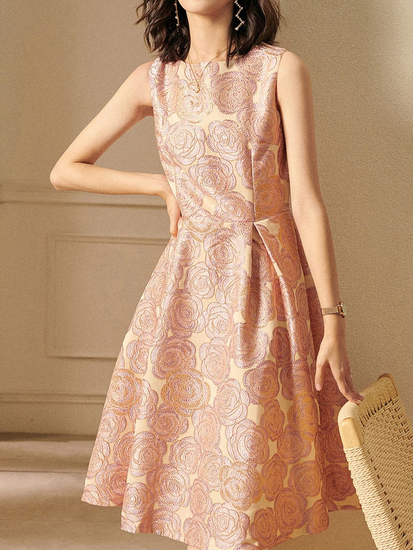 DEVCHATA أنيقة المرأة بلا أكمام الصيف الجاكار بوهو...