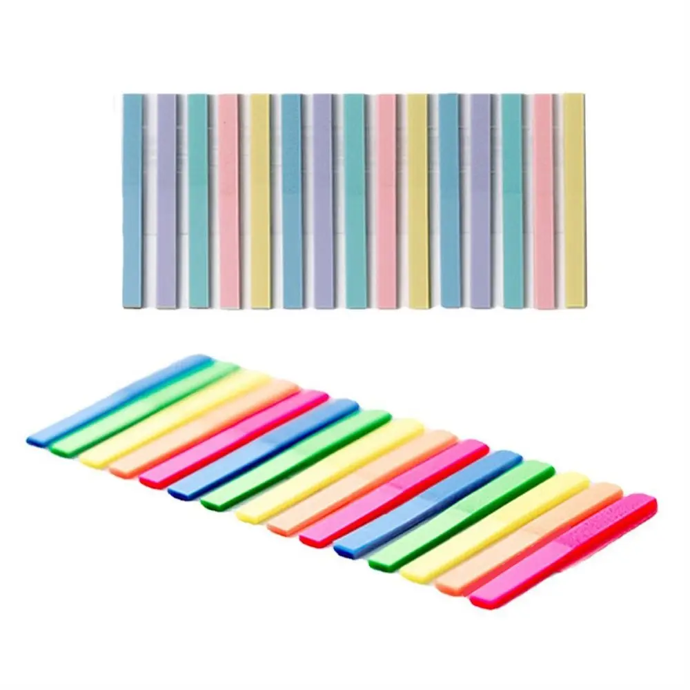 

300pcs Fluorescent Transparent Reading Aid Page Marker Index Tabs Flags Stickers Index Reading Highlight Sticker Sticky Notes