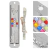 2 Sets Goal Post Metal Mezuza Gifts Crafts Religious Mezuzah Paper Door Hanging 6