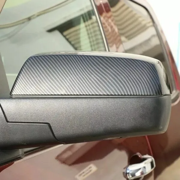 Carbon Style Rearview Mirror Cover Side Mirror Caps for 14-18 Chevy Silverado/tahoeGMC sierra/yukon