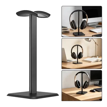 Supporto per cuffie da scrivania, supporto portatile per cuffie da gaming, supporto universale per auricolari, accessori stabili per cuffie da gaming
