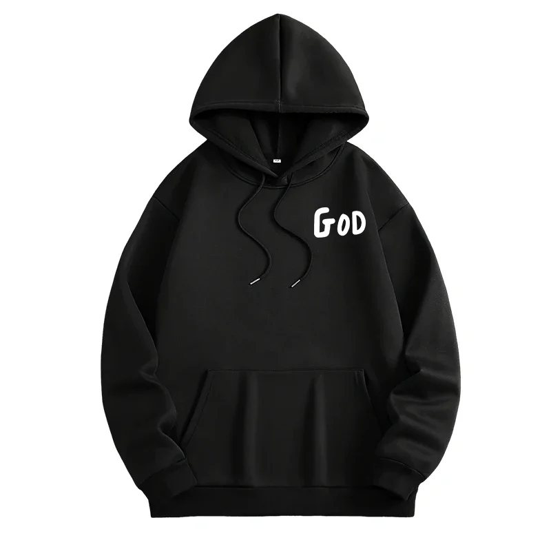 Men Christian Hoodie High Quality Casual Daily Fashion