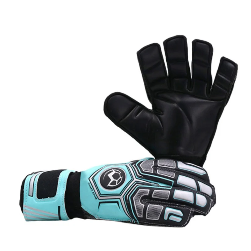 SoccerGoalieGlovesGoalkeeperGloveBreathableLatexPalmSportswearAccessorieswithWrist