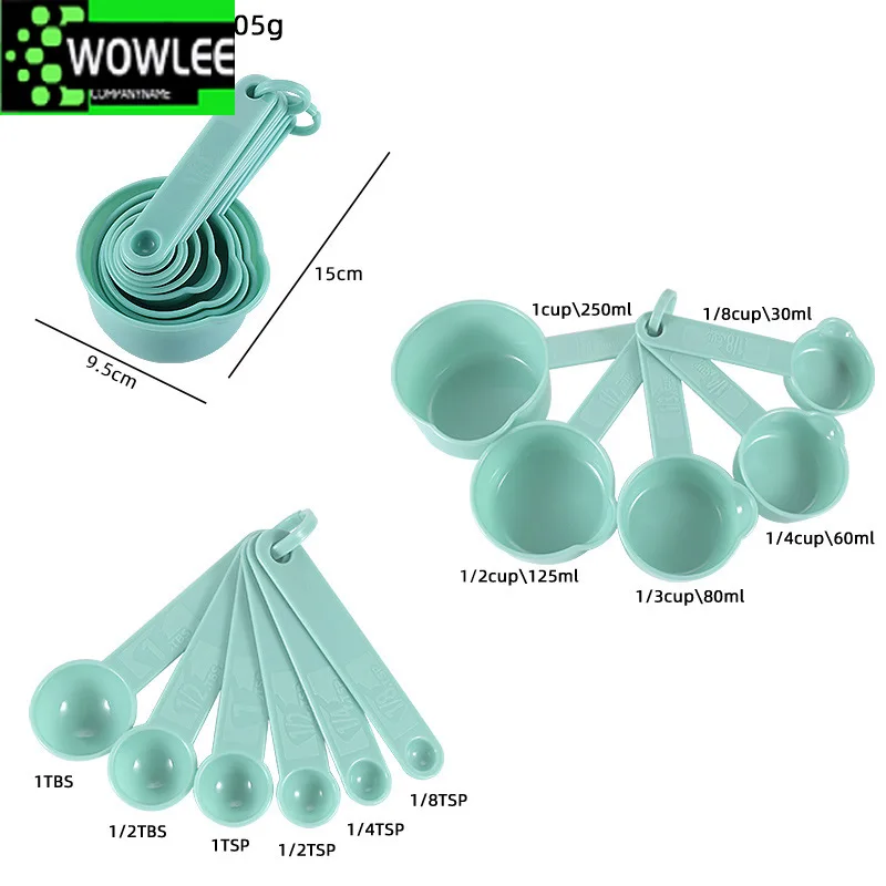 Measuring Spoons Cups 10pcs/set Kitchen Sugar Cake Baking Tools kitchen measuring spoons,measuring spoon set,measuring cup and spoon set