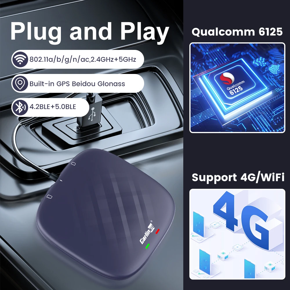 CarlinKit 8+128G ī÷ Ai ڽ  ȵ̵ 13  Ʃ  ȵ̵  ص ī÷ QCM6125 665 ٰ ƿ  ǾƮ