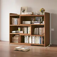 Telescopic Lattice Bookcase Multi-Layer Simple Shelf Table Bookshelf Floor For Living Room Home Bookcase Storage Cabinet Student