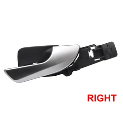 Alfa Romeo Giulietta Chrome Silver Interior Door Handle Set (Front Left & Right) (Right 156092165)