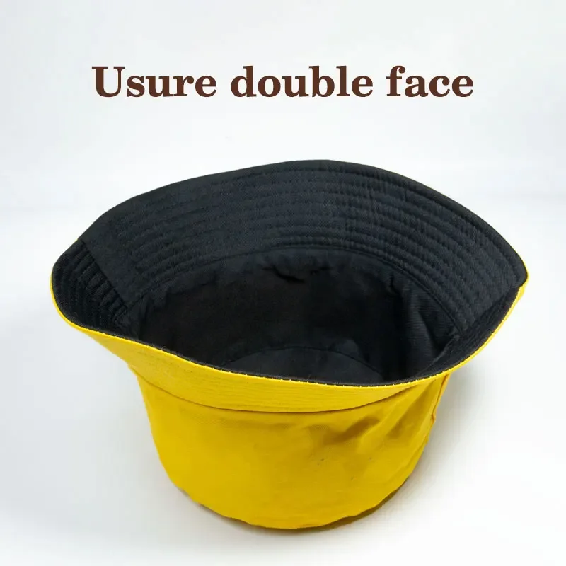 남녀공용 면 리버시블 어부 모자, 성인 힙합 파나마 모자, 자폐증 문자 버킷 모자