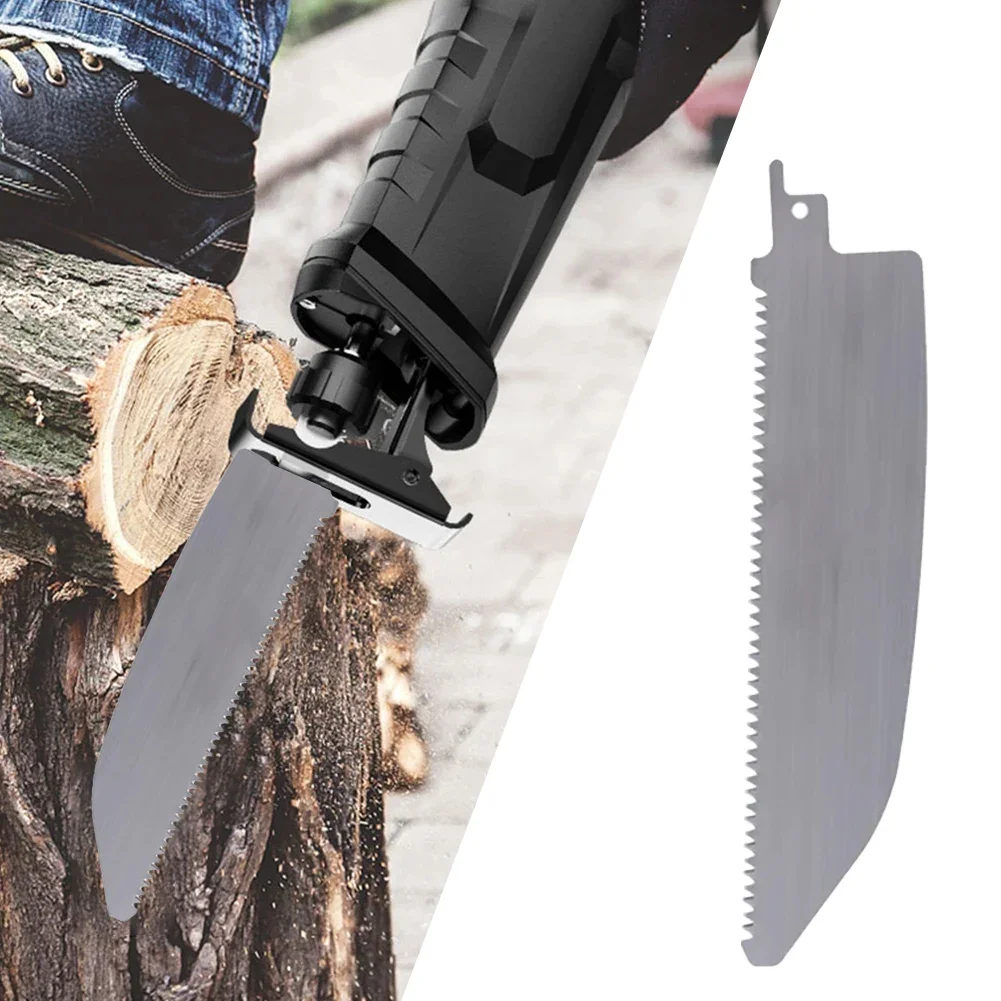 1pc Fish-Shape Reciprocating Saw Blade Hand Saw Saber Blade For Wood/Meat/Bone/Metal Cutting Power Tools Access Use reciprocating saw blades