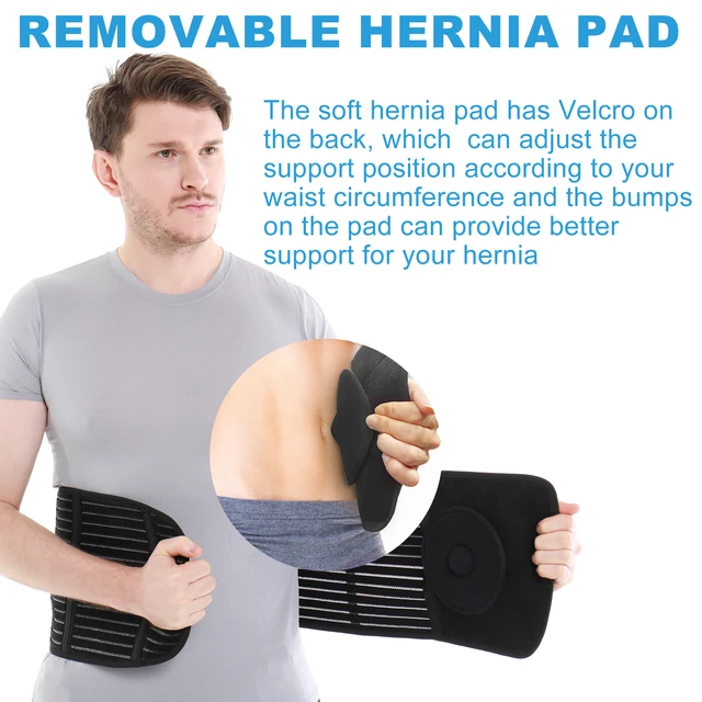 Umbilical Hernia Belt for Men & Women, Abdominal Binder Support