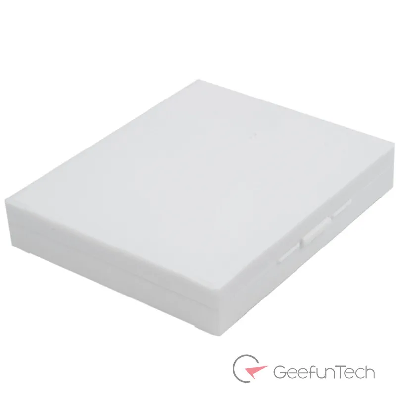100PCS Biology Glass Microscope Slides Specimens Storage Box Case Plastic Rectangular 100 Slides Microscope Box microscope glass slides