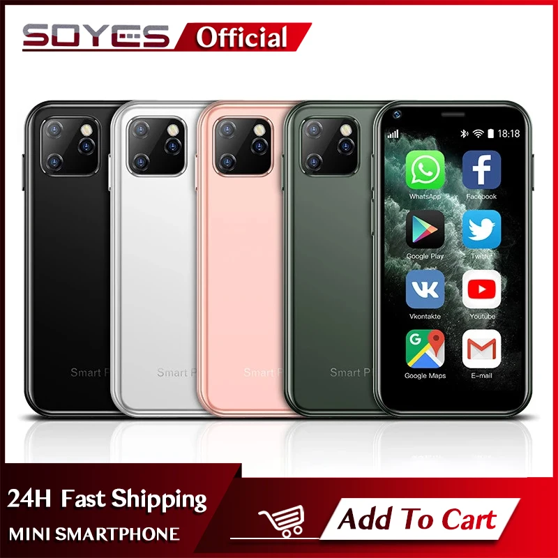 SOYES XS11 Super Mini Smartphone Android 1GB RAM 8GB ROM 2.5'' Quad ...