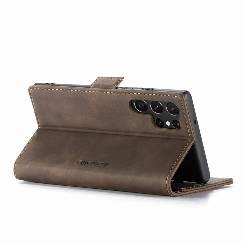Elegant Leather Wallet Flip Phone Case with Stand and Card Holder