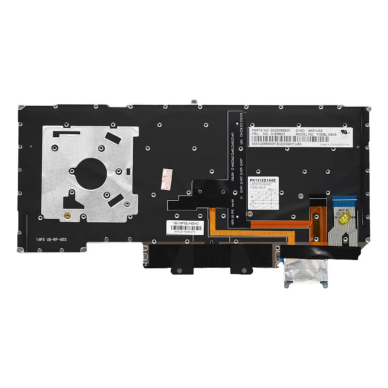 Teclado Portátil para Lenovo Thinkpad x1 Carbono Gen5 Gen6 Gen 2023 2023 Russo Russo Luz de Fundo - Imagem 3
