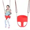 Heavy-Duty High Back Full Bucket Toddler Swing Seat, Fully Assembled (Yellow, Red, Blue) 4