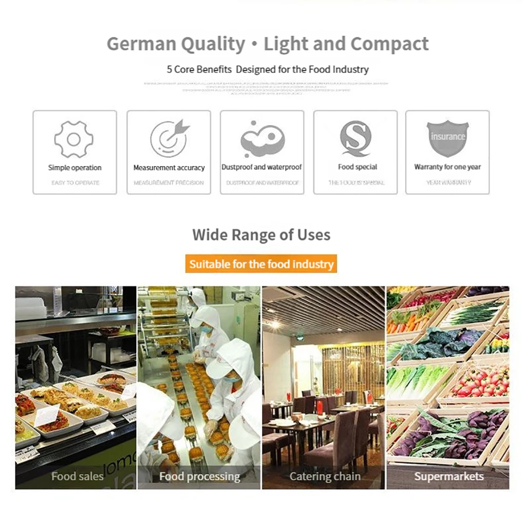 Testo 104 Folding Food Thermometer High Precision Waterproof Digital Thermometer