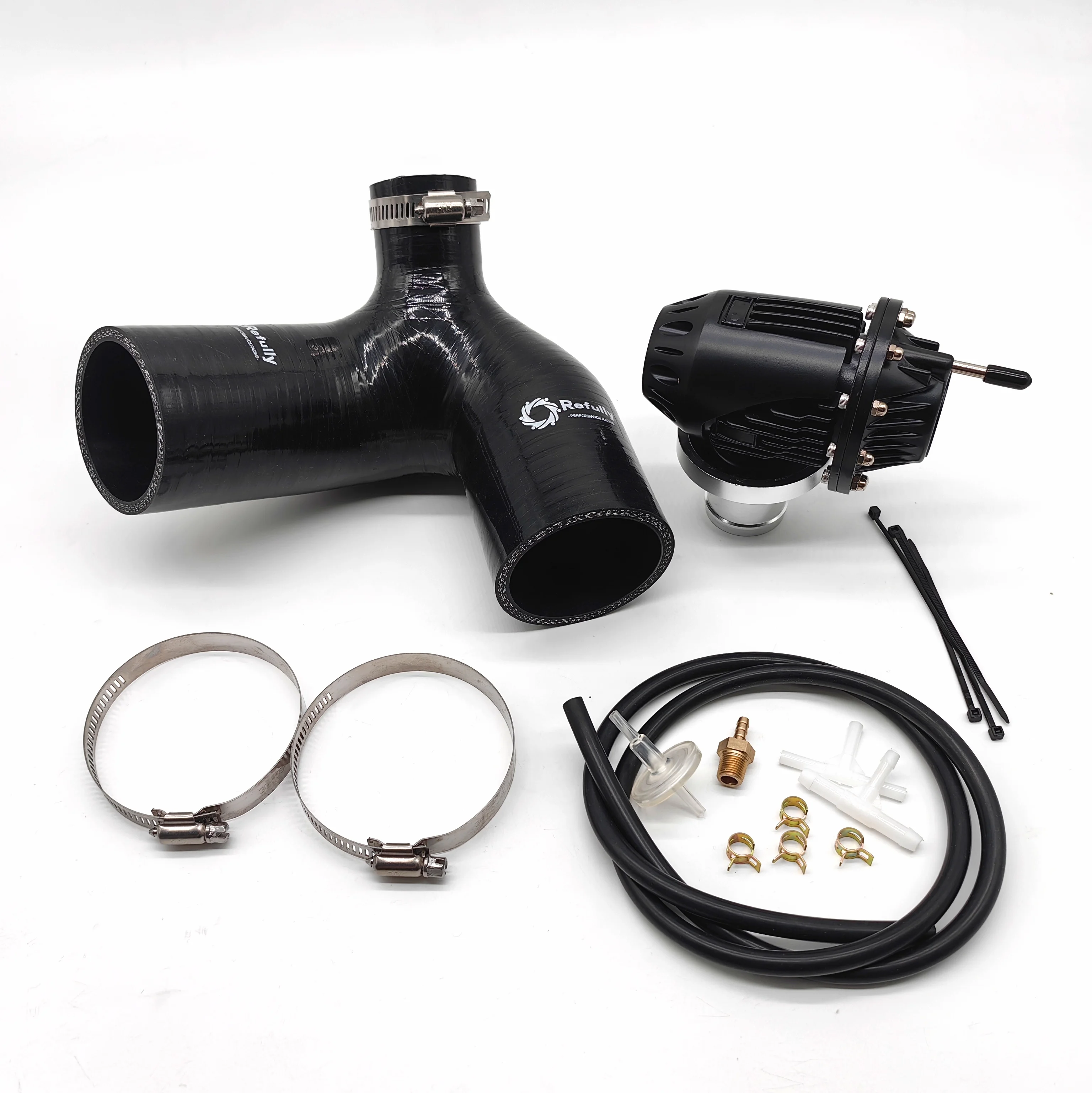 For Yamaha Watercraft 2008+ SVHO/SHO & FZR/FZS/GP1800 Performance Blow-Off Valve Kit And Vacuum Port Adapter
