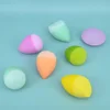 Cosmetic Puff Powder Smooth Women's Makeup Foundation Sponge Beauty Make Up Tools Silicone Infused Water Drop Blending Shape 6