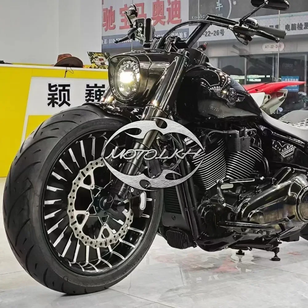 Motorcycle 1-1/2 Custom Handlebars For harley Softail Fat Boy