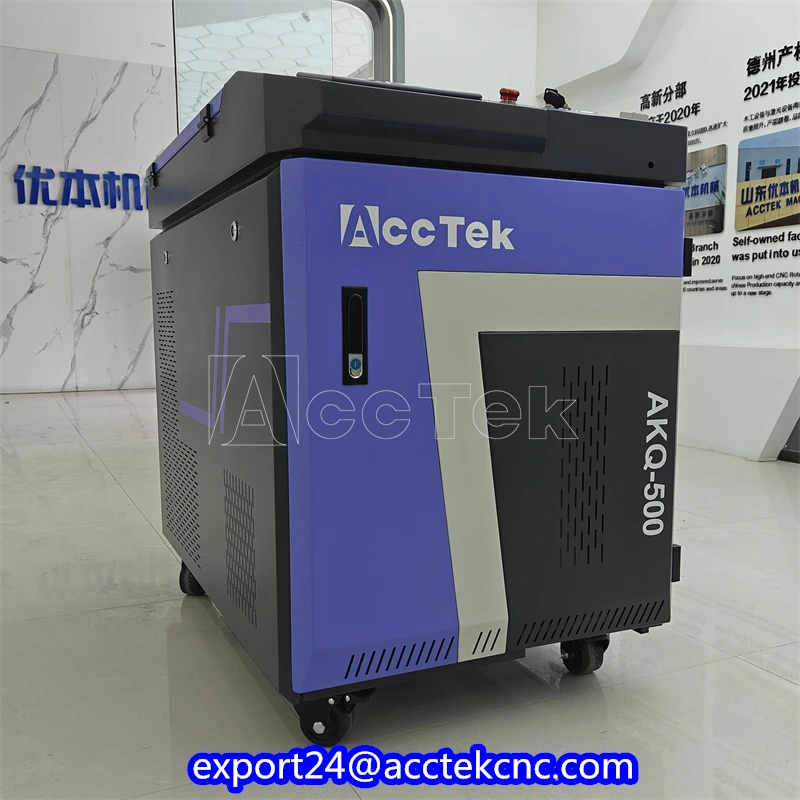 Newly Designed Laser Cleaning Machine 500W 1000W 2000W Powerful Pulse Laser Cleaning Machine for Rust and Paint Removal