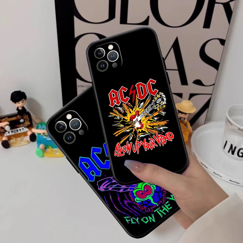 A-acdc Premium Designer Shell Phone Case