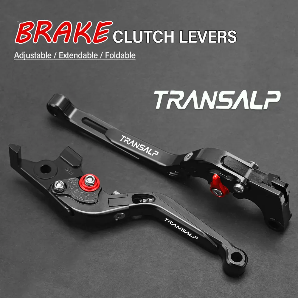 

FOR Honda TRANSALP600 VT TRANSALP 600 1995-1999 Motorcycle Hand Brake Clutch Adjustable Levers Handle Folding Extendable Lever